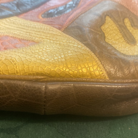 Sharif tote bag 8” w by 6” l vintage - Picture 3 of 5